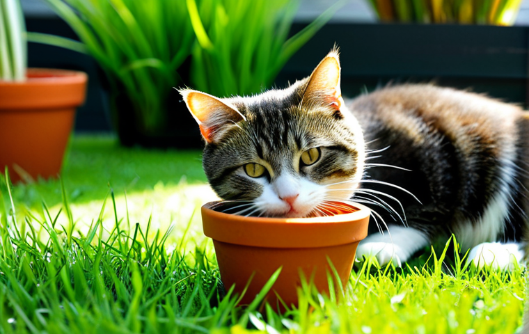 반려식물과 반려동물 안전한 조합 - **Prompt 2: Vertical Plant Oasis, Out of Paws' Reach**
A chic, modern interior showcasing an arr... 반려식물과 반려동물 안전한 조합 - **Prompt 2: Vertical Plant Oasis, Out of Paws' Reach**
A chic, modern interior showcasing an arr...